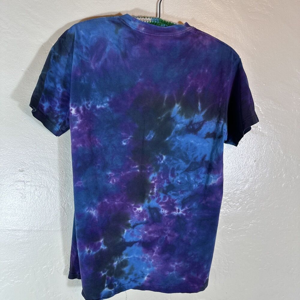 Grateful Dead Women’s L T Shirt Purple Astrology Print Skull Universe Wash - Picture 4 of 4